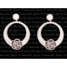 Pendientes de novia Carmit